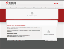Tablet Screenshot of gazez.com